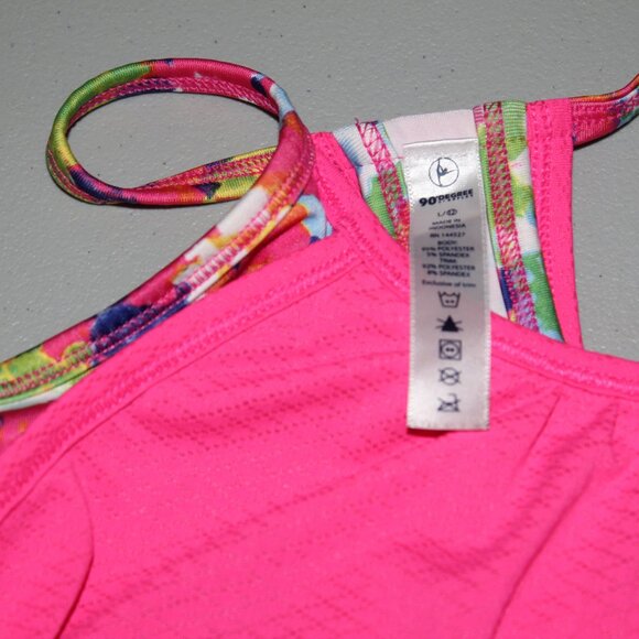 Pink (0 Degrees Tank Top Size Large - Picture 3 of 5